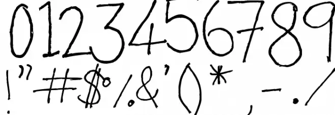 Enchanted Castle Font OTHER CHARS