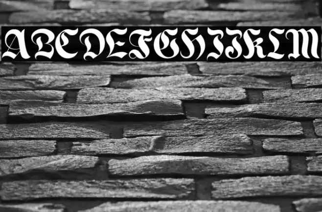 Enchanted Land DS フォント examples