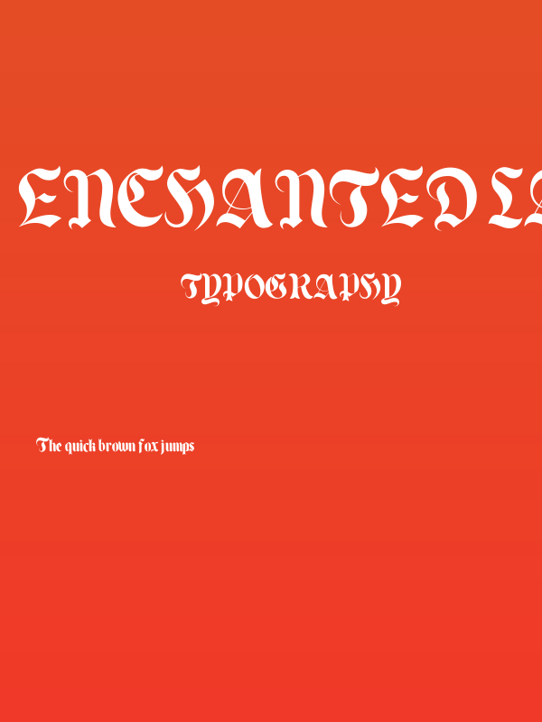 Enchanted Land DS Poster