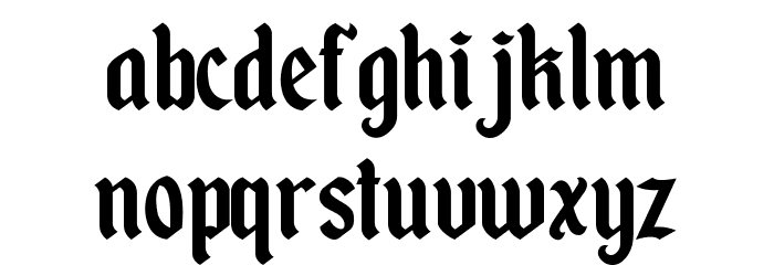 Enchanted Land Font LOWERCASE