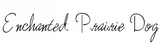 Enchanted Prairie Dog  لخطوط تنزيل