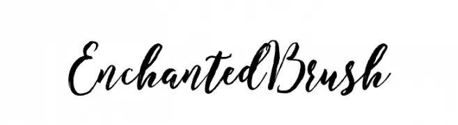 EnchantedBrush  Frei Schriftart Herunterladen