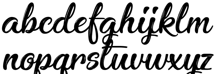 Enchanting Celebrations Font LOWERCASE