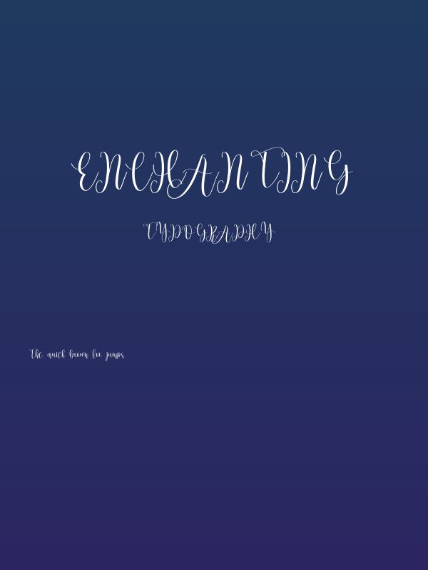Enchanting Poster