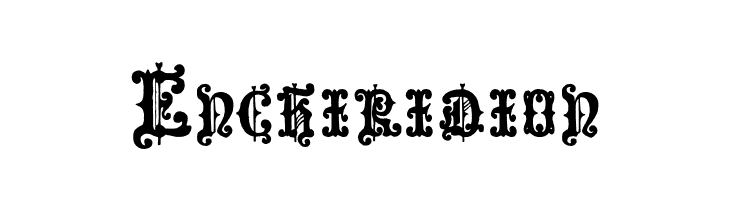 Enchiridion  Free Fonts Download