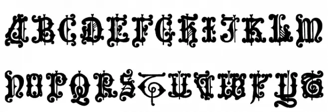 Enchiridion Font LOWERCASE