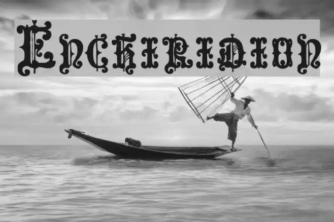 Enchiridion Font examples