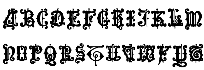 Enchiridion Font LOWERCASE