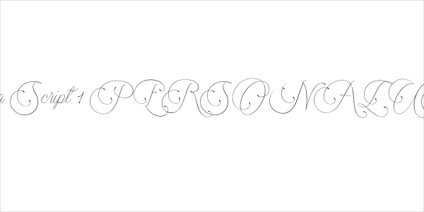 Encina Script 1 PERSONAL USE Logo