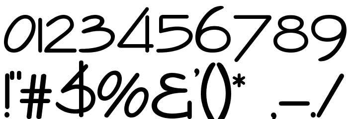 Encino Caps Font OTHER CHARS