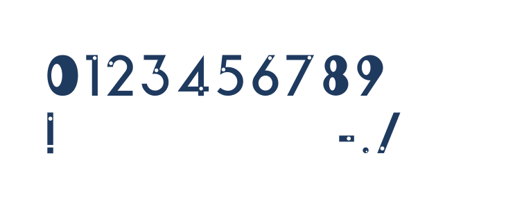 EncircleFont Other Characters