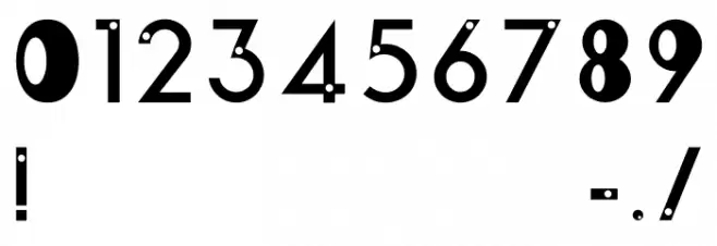 EncircleFont Font OTHER CHARS