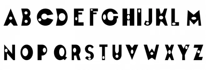 EncircleFont Polices MAJUSCULES