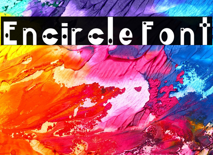 EncircleFont Example 1