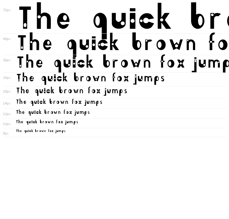 EncircleFont Waterfall