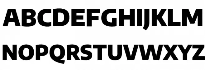Encode Sans Black Schriftart Groß