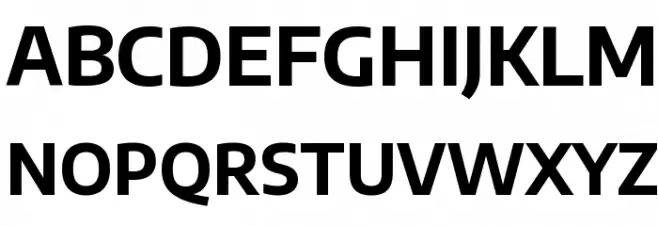 Encode Sans Bold Schriftart Groß