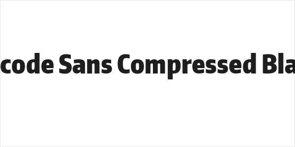 Encode Sans Compressed Black Logo