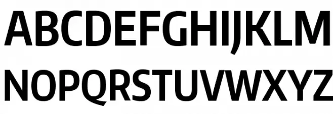 Encode Sans Compressed Bold Шрифта ВЕРХНИЙ