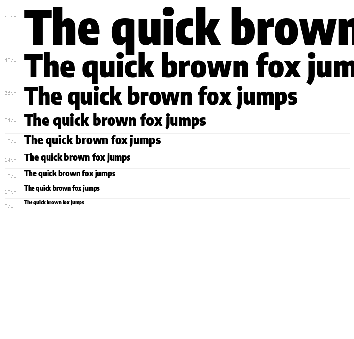 Encode Sans Condensed Black Waterfall