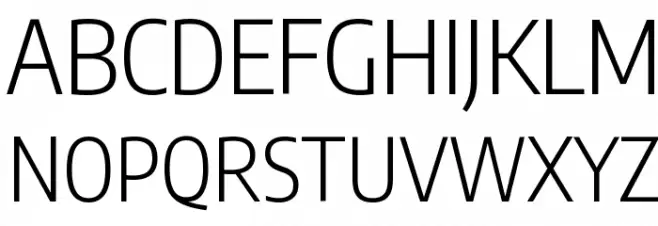 Encode Sans Condensed Light Fonte MAIÚSCULAS