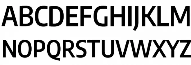 Encode Sans Condensed SemiBold Polices MAJUSCULES