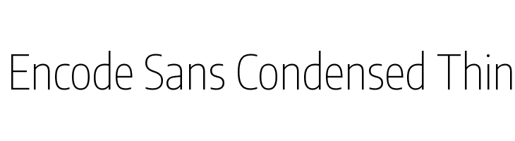 Leto Sans Condensed шрифт.