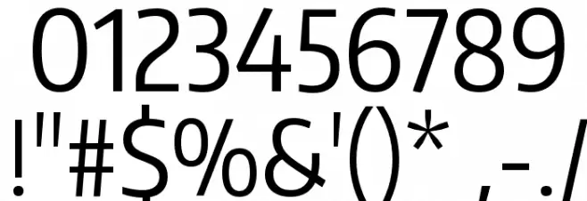 Encode Sans Condensed Font OTHER CHARS