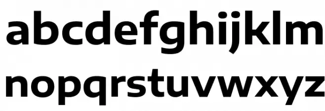 Encode Sans Expanded Bold Fuentes MINÚSCULAS