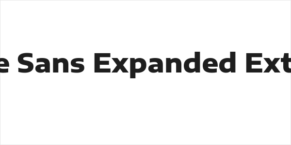 Encode Sans Expanded ExtraBold Logo