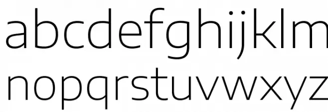 Encode Sans Expanded ExtraLight Fonte MINÚSCULAS