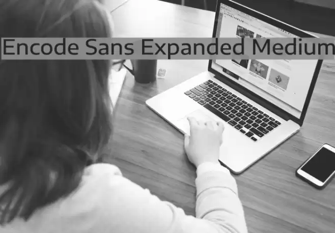 Encode Sans Expanded Medium Font examples