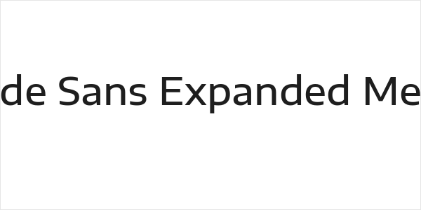 Encode Sans Expanded Medium Logo