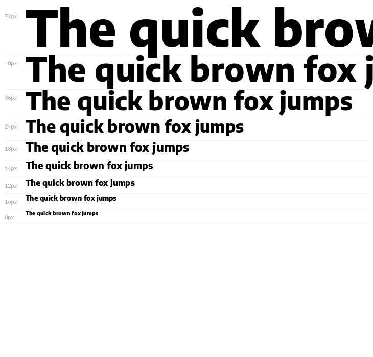 Encode Sans ExtraBold Waterfall