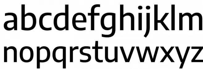 Encode Sans Medium Schriftart Kleinbuchstaben
