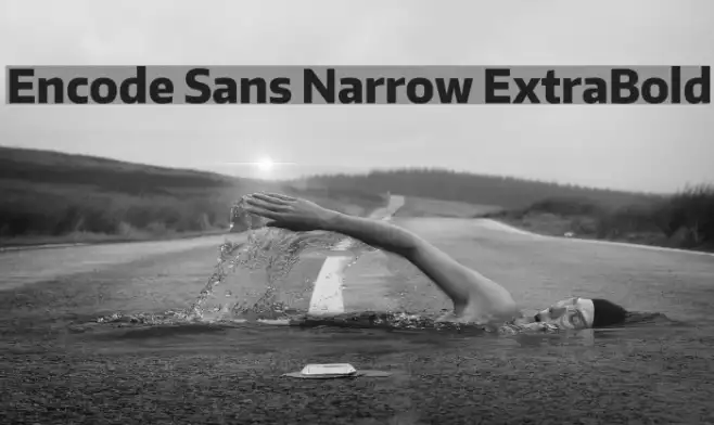 Encode Sans Narrow ExtraBold Example 2