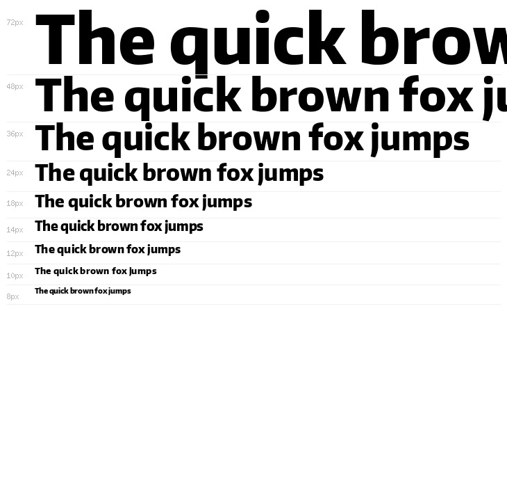 Encode Sans Narrow ExtraBold Waterfall