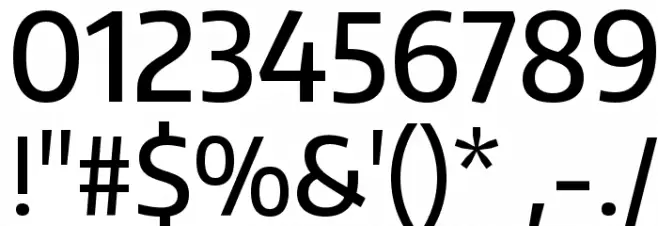 Encode Sans Narrow Medium Font OTHER CHARS