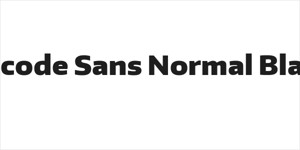 Encode Sans Normal Black Logo