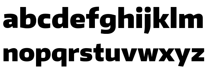 Encode Sans Normal Black Font LOWERCASE
