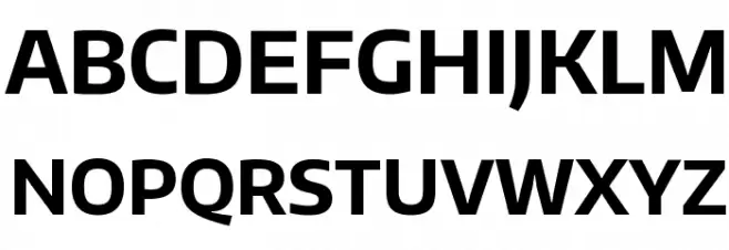 Encode Sans Normal Bold フォント 大文字