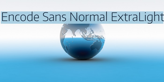 Encode Sans Normal ExtraLight Example 3