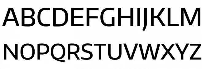 Encode Sans Normal Medium Font Litere mari