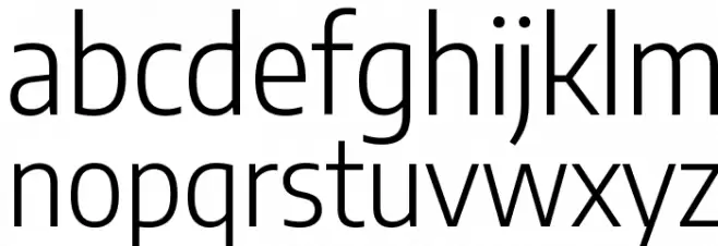 Encode Sans Semi Condensed Light Fonte MINÚSCULAS