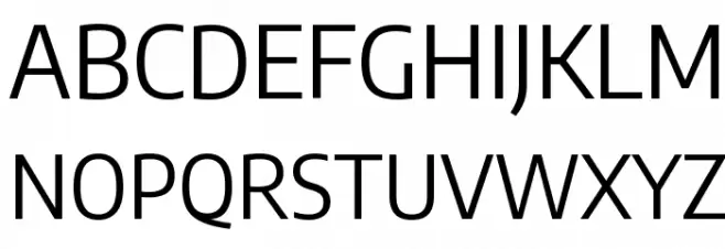 Encode Sans Semi Condensed Regular フォント 大文字