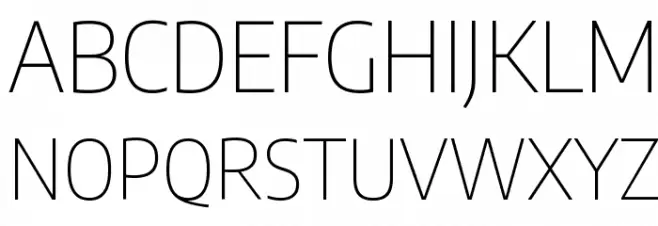 Encode Sans Semi Condensed Thin Fonte MAIÚSCULAS