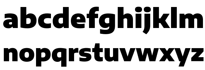 Encode Sans Semi Expanded Black Font LOWERCASE