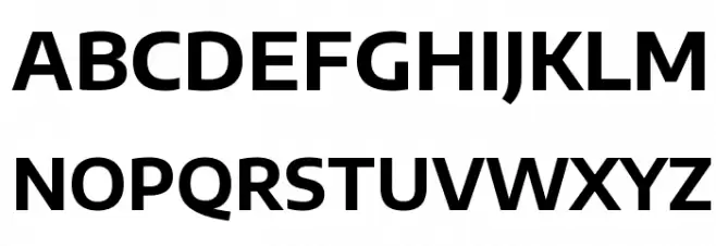 Encode Sans Semi Expanded Bold Fonte MAIÚSCULAS