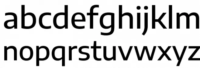 Encode Sans Semi Expanded Medium Schriftart Kleinbuchstaben