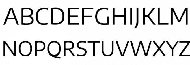 Encode Sans Semi Expanded Regular 字体 大写